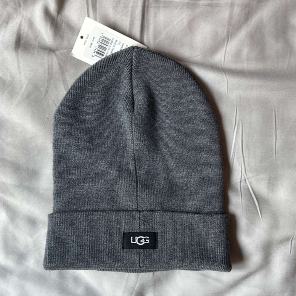 UGG Gray Heather Knit Hat